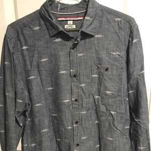 Tommy Hilfiger rope knot button down size L